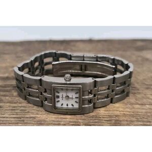 Ladies Fossil FS Steel Square Dial Stainless Steel  Watch